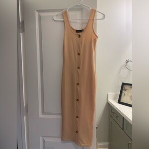 Pretty little thing button dress